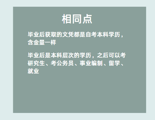 自考助學專升本和社會自考有什么區(qū)別嗎？-2