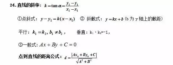 成人高考數(shù)學(xué)公式有哪些？常用公式分享！-5